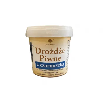 LEŚNA DOLINA Drożdże piwne z czarnuszką 500 g